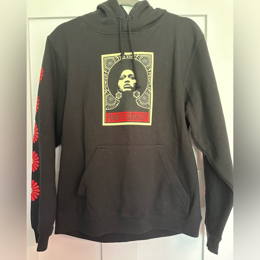 Obey worldwide. Power & Equality hoodie sweatshirt. Womens. Size M